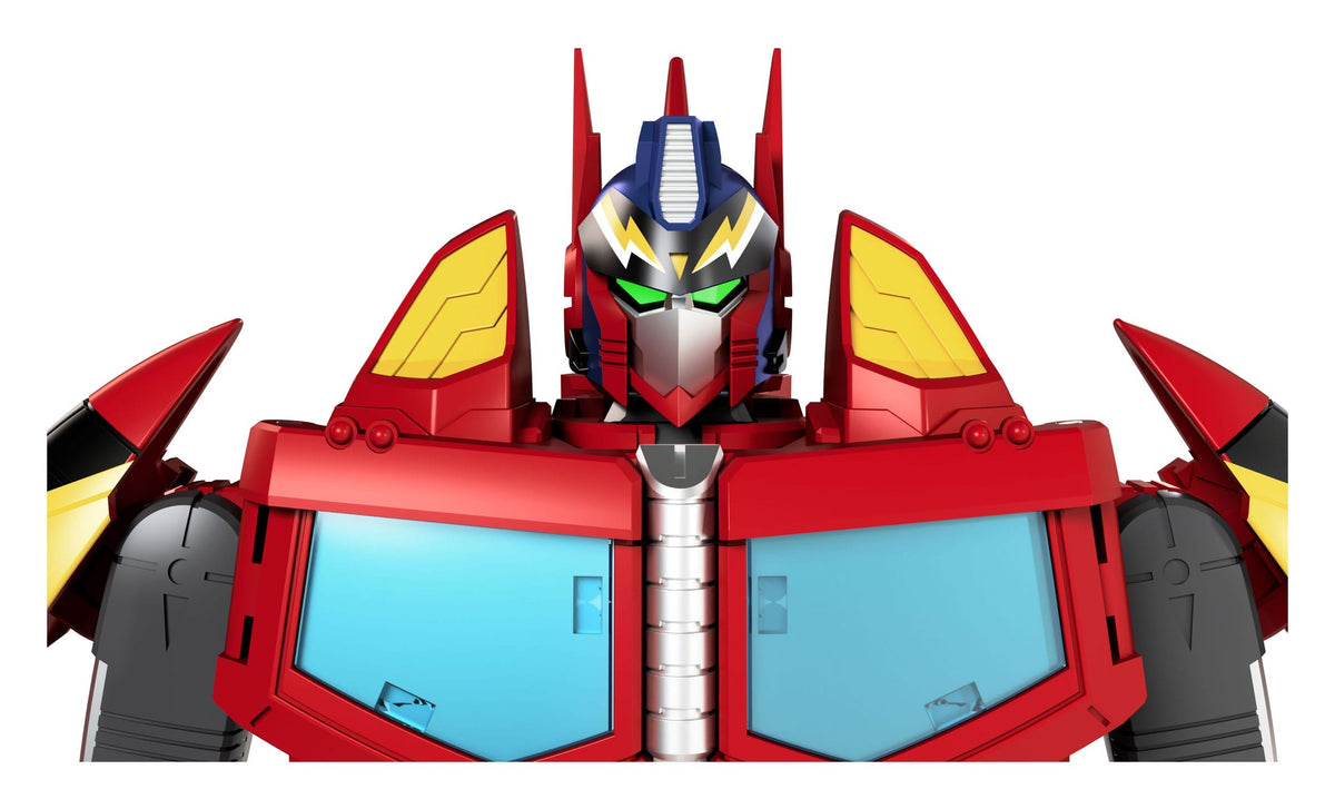 Transformers x Macross7 Synergenex Action Figure Basara Prime 19 cm