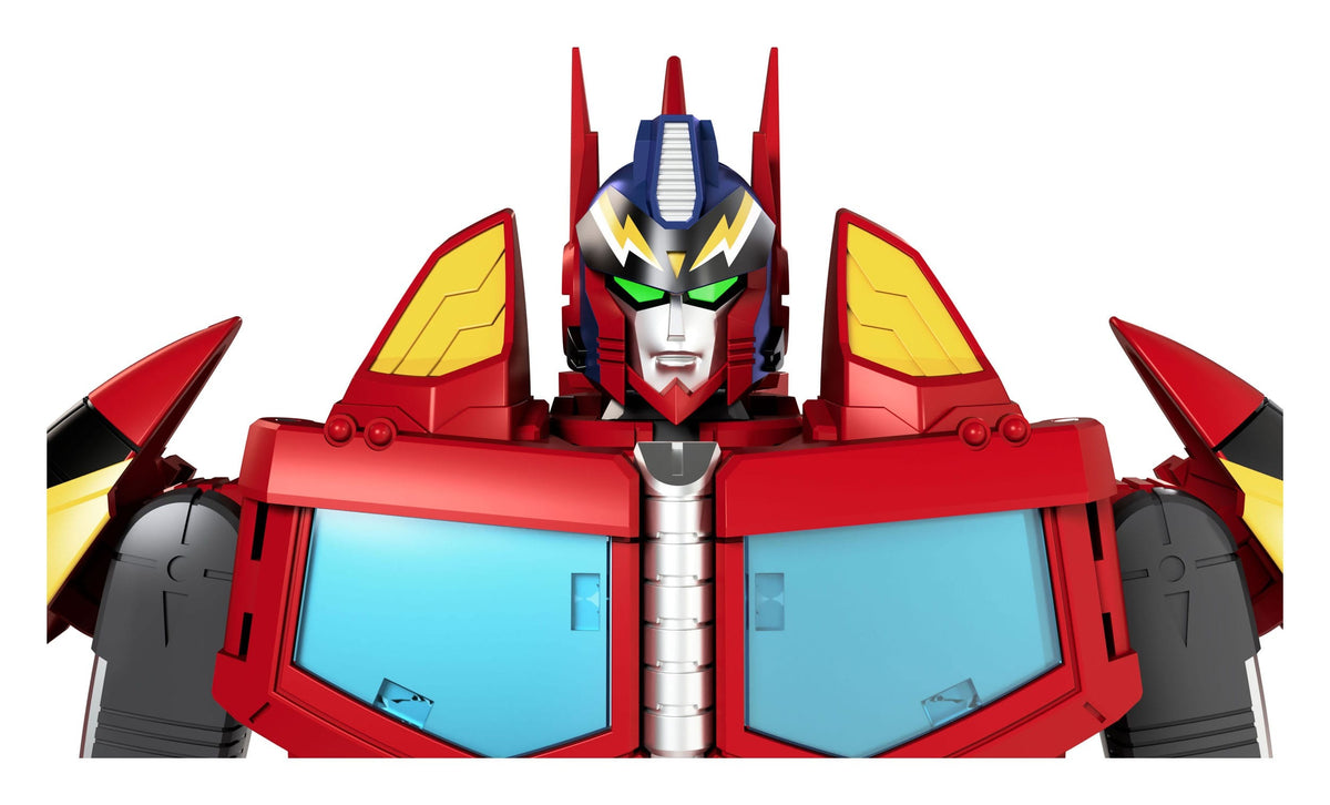 Transformers x Macross7 Synergenex Action Figure Basara Prime 19 cm