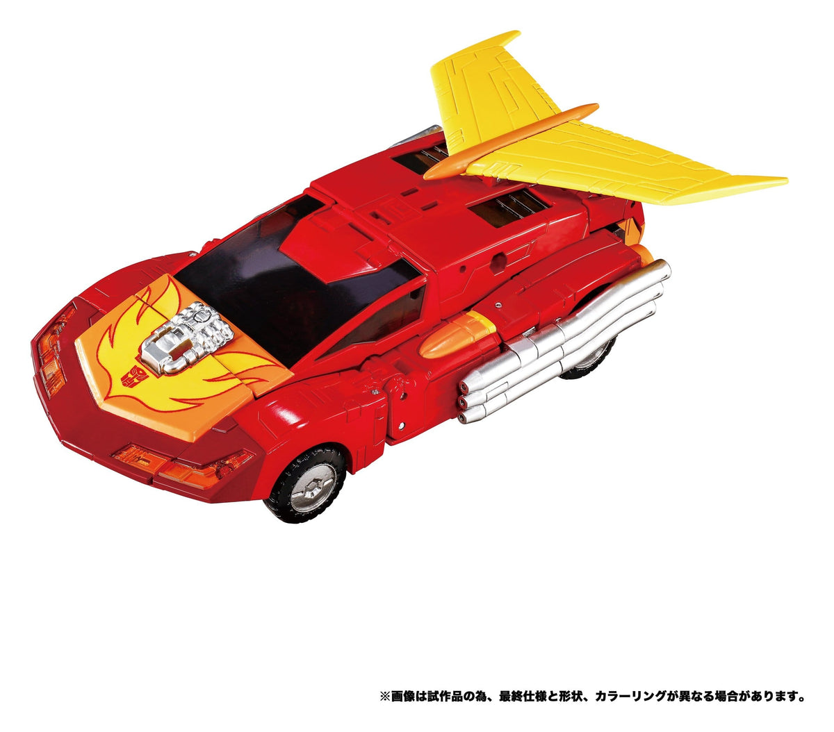 Transformers Masterpiece MPG-20 Action Figure Hot Rod (Style Generation) 18 cm