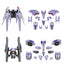 Zoids Model Kit Accesoory Set AM-Z01CP Berserk Fury Sturm &amp; Jagd Unit