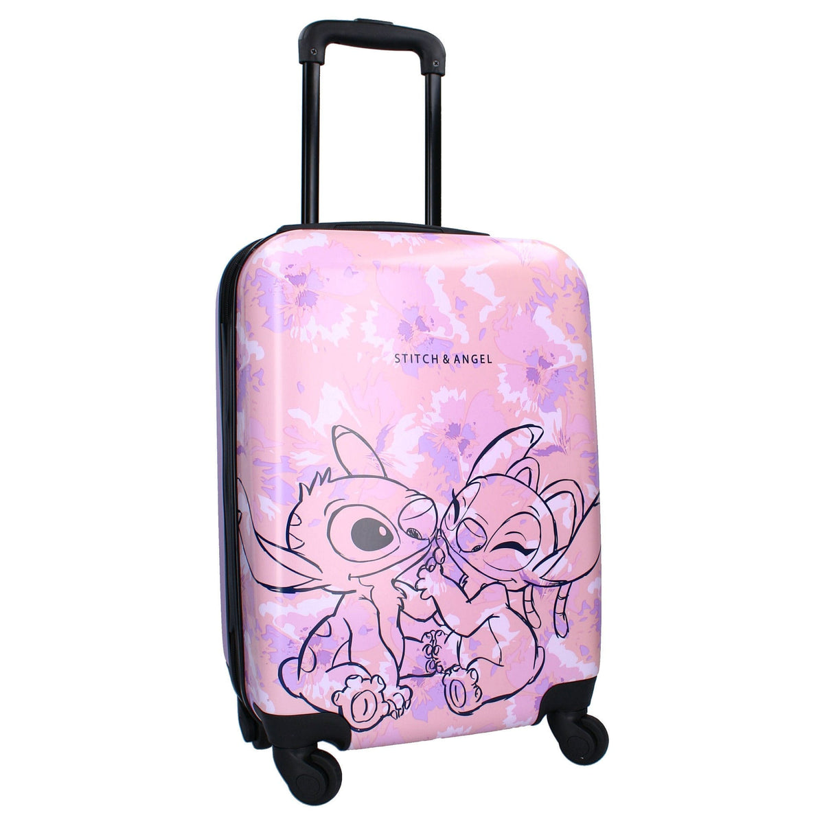 Lilo & Stitch Trolley Suitcase Ohana Forever pink 46 cm