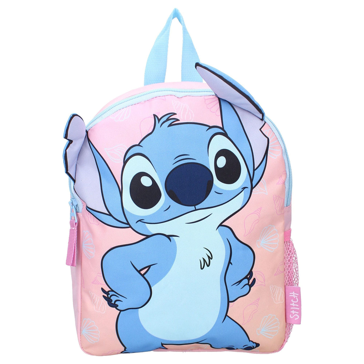 Lilo & Stitch Backpack Fluffy Friends Pink 32 cm
