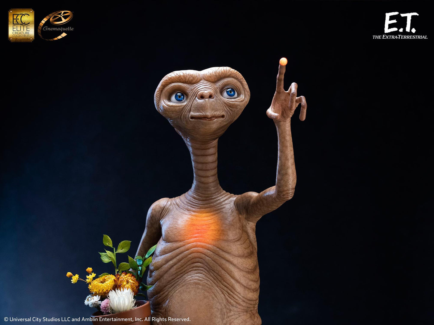 E.T. The Extra-Terrestrial  1/3 E.T. 59 cm Statue (Limited Edition 299)