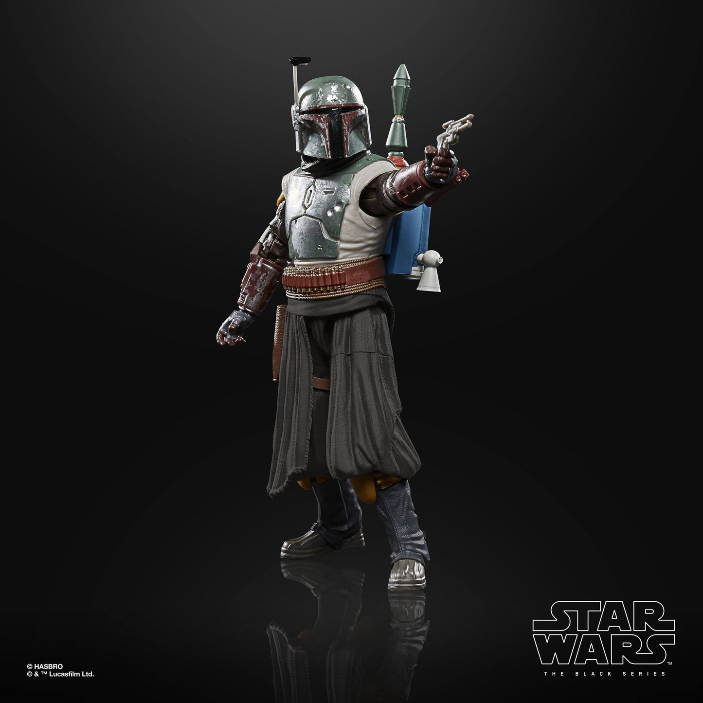 Star Wars: The Mandalorian Black Series 2022 Boba Fett (Tython) Jedi Ruins 15 cm