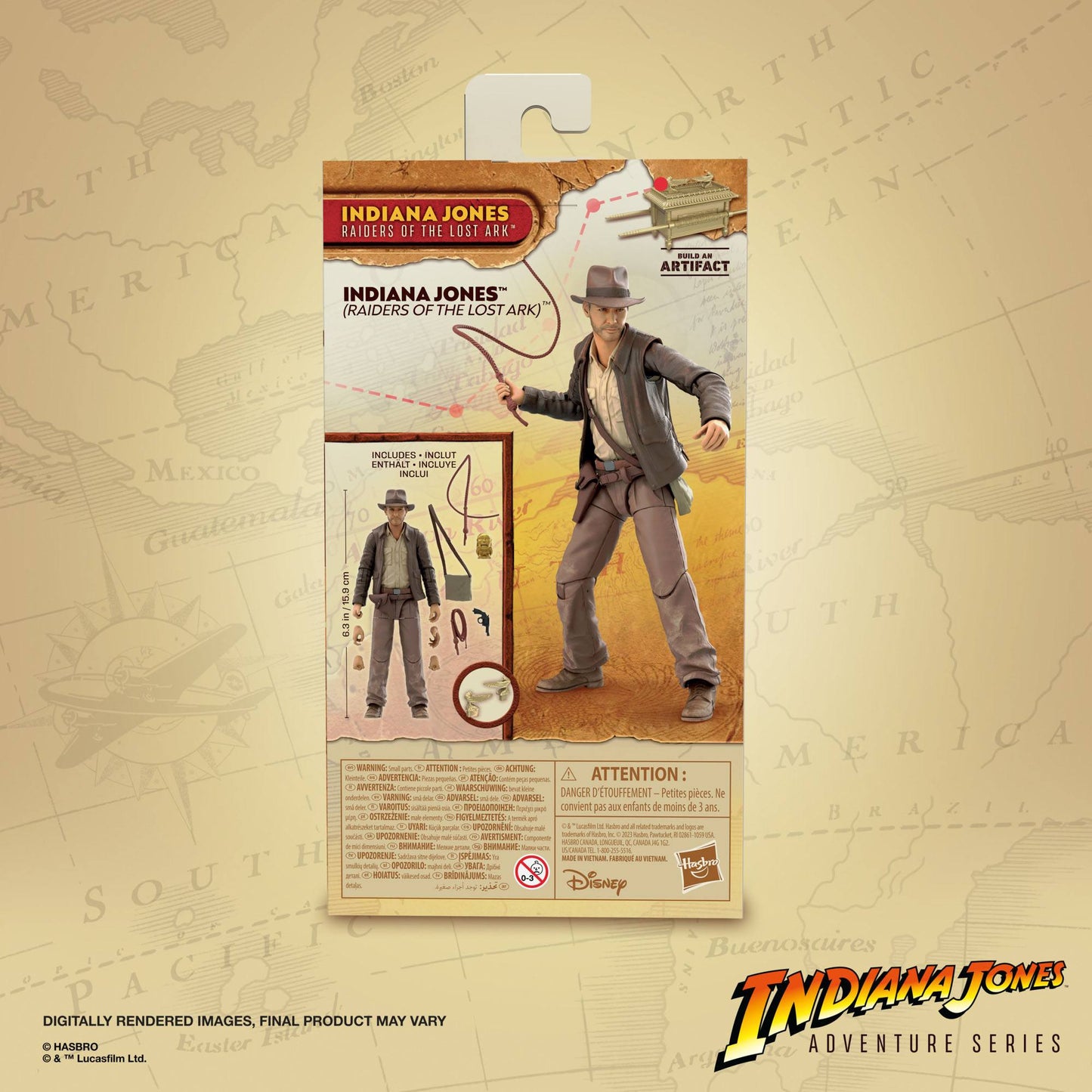 Indiana Jones Adventure Series (Raiders of the Lost Ark) 15 cm