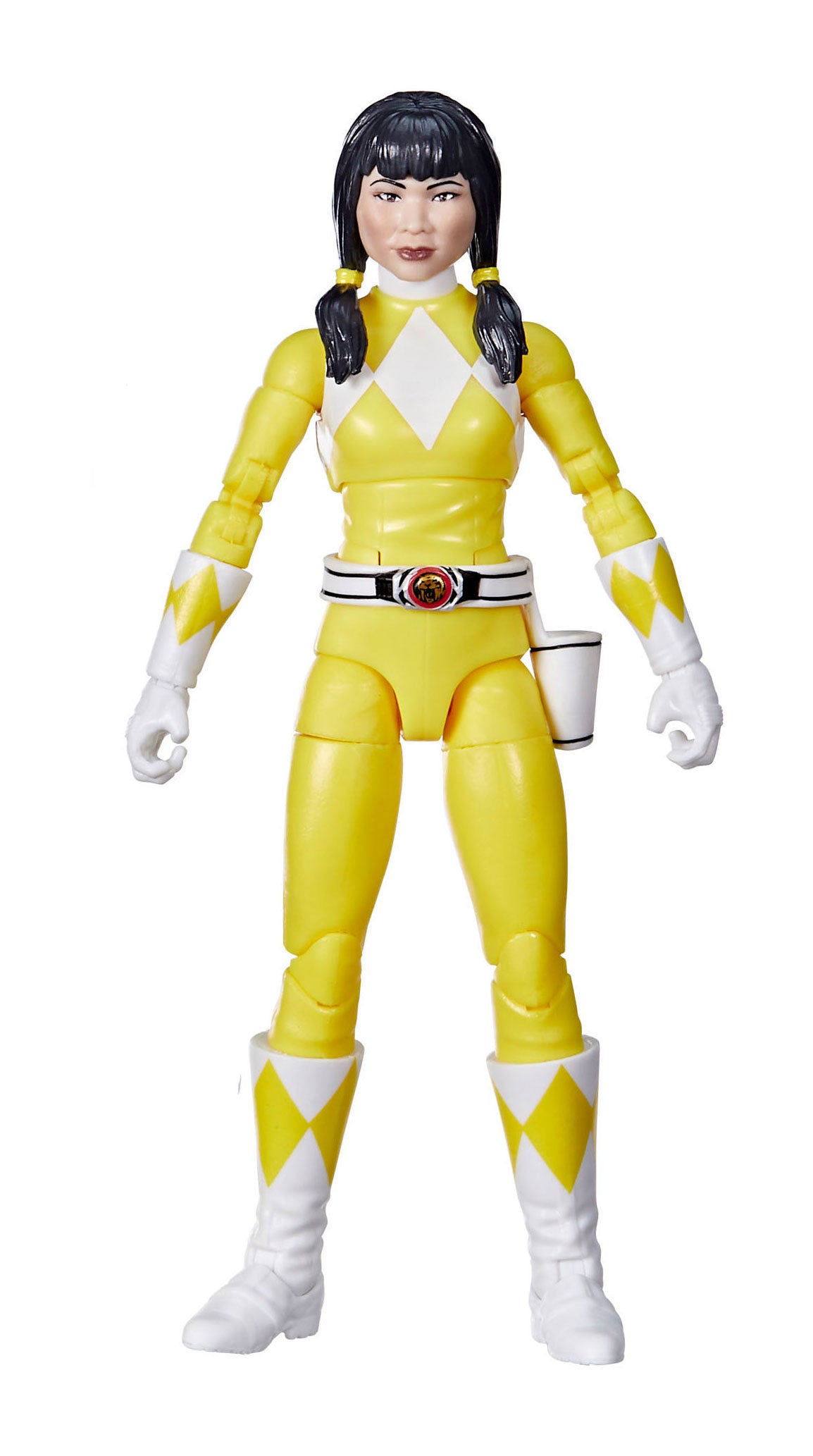 Power Rangers Lighting Collection Mighty Morphin Yellow Ranger - 15cm