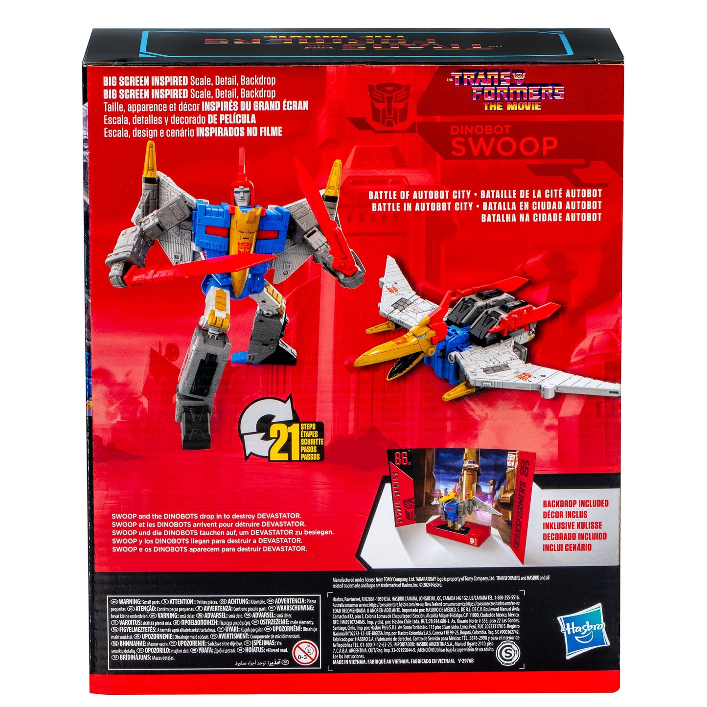 The Transformers: The Movie Studio Series Leader Class Dinobot Swoop 22 cm Action Figure