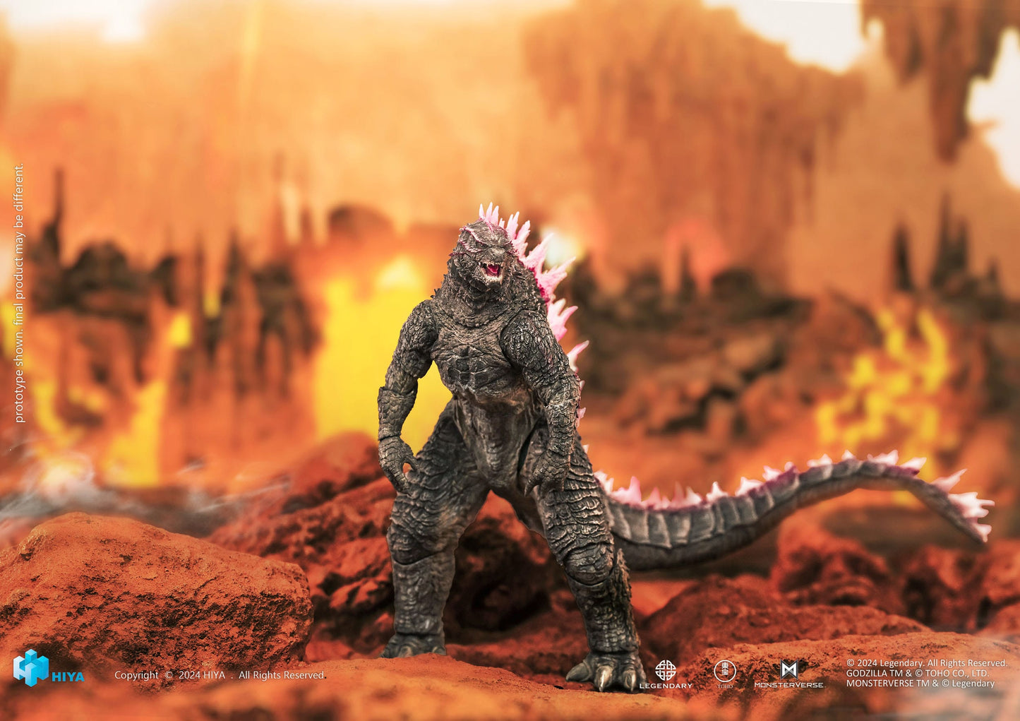 Godzilla x Kong: The New Empire Exquisite Basic Godzilla Evolved Ver. 18 cm Action Figure