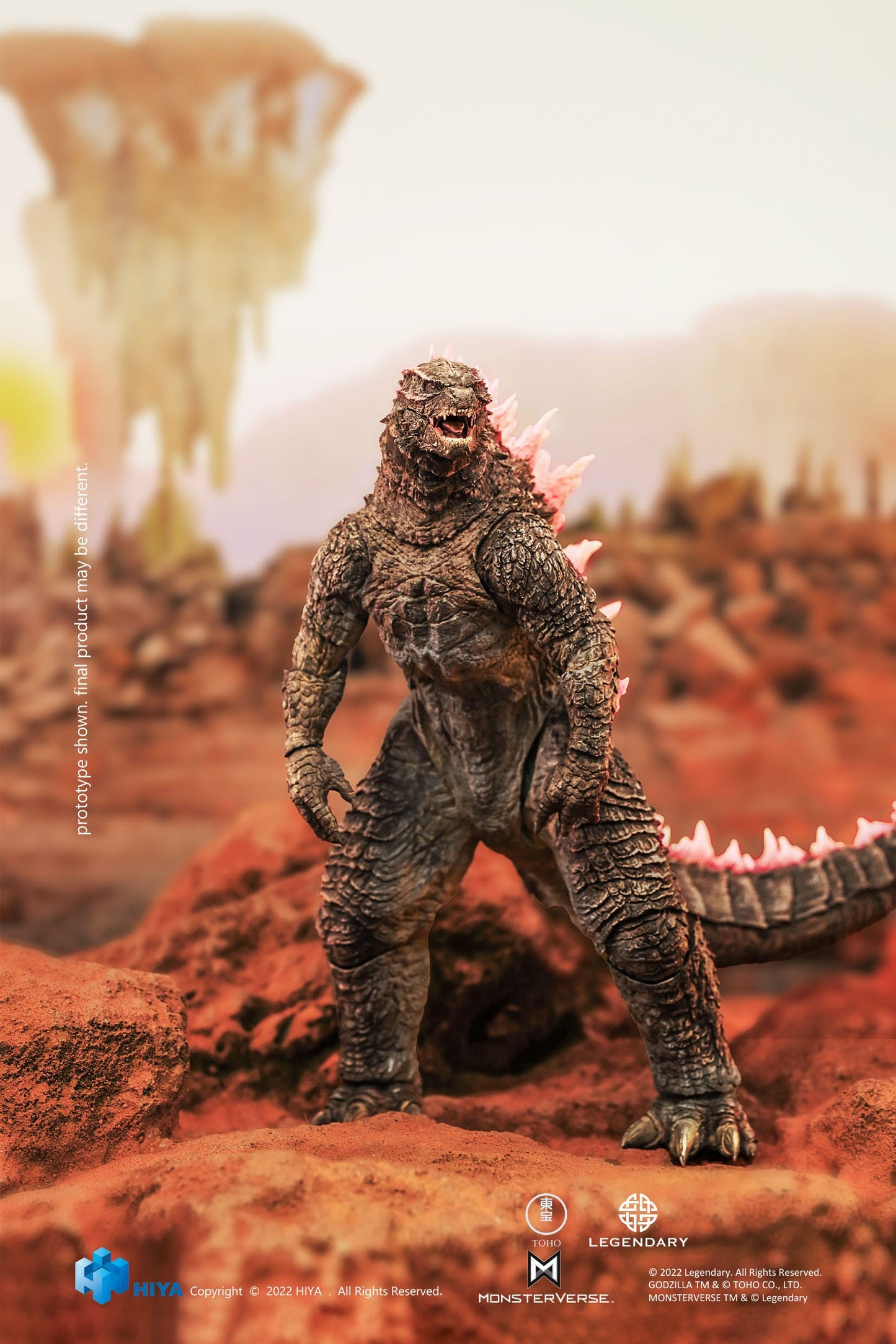 Godzilla x Kong: The New Empire Exquisite Basic Godzilla Evolved Ver. 18 cm Action Figure
