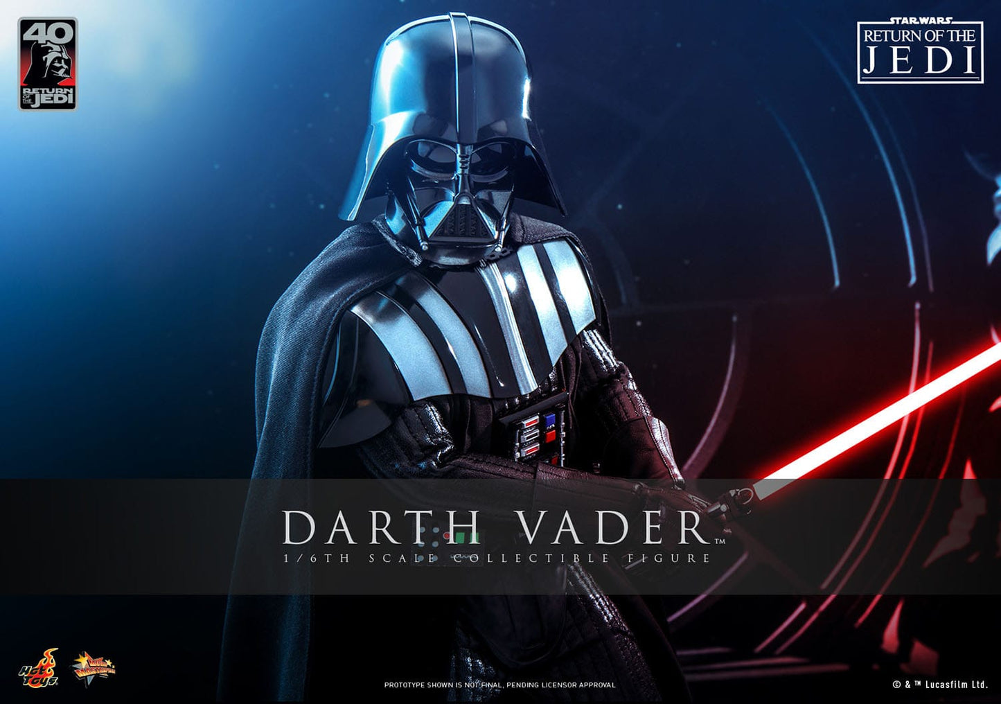 Star Wars: Episode VI 40th Anniversary 1/6 Darth Vader 35 cm