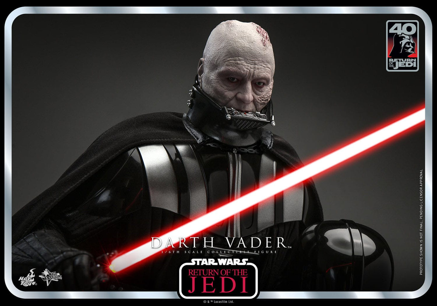 Star Wars: Episode VI 40th Anniversary 1/6 Darth Vader 35 cm