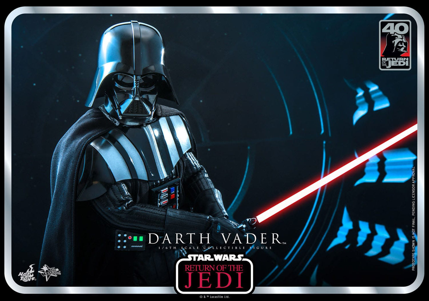 Star Wars: Episode VI 40th Anniversary 1/6 Darth Vader 35 cm