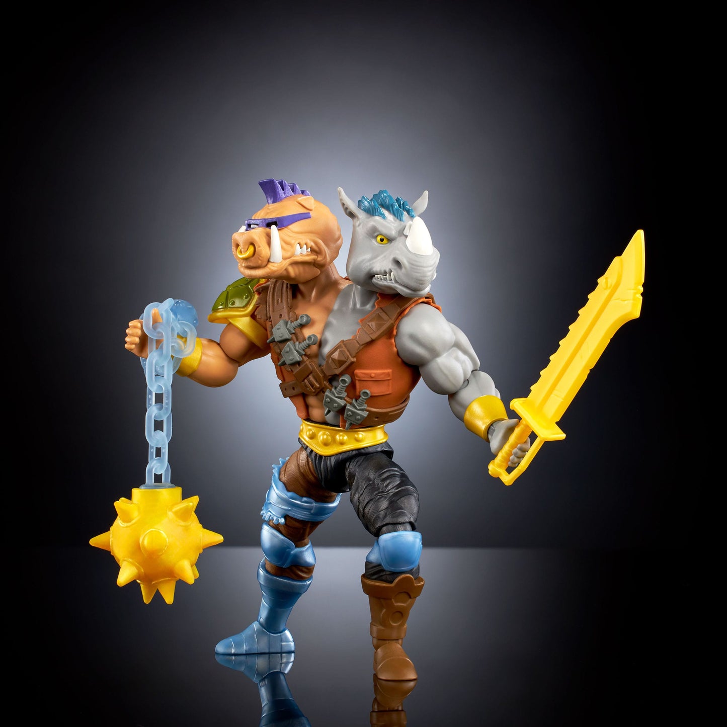 2Bopsteady MOTU x TMNT: Turtles of Grayskull Deluxe Action Figure 14 cm