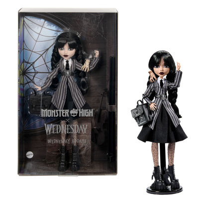 Monster High x Wednesday Doll Wednesday Addams