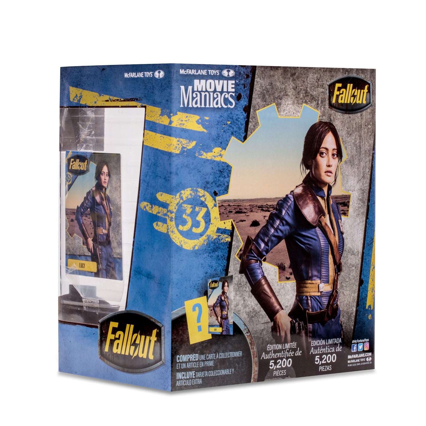 Fallout Movie Maniacs Lucy 15 cm Action Figure