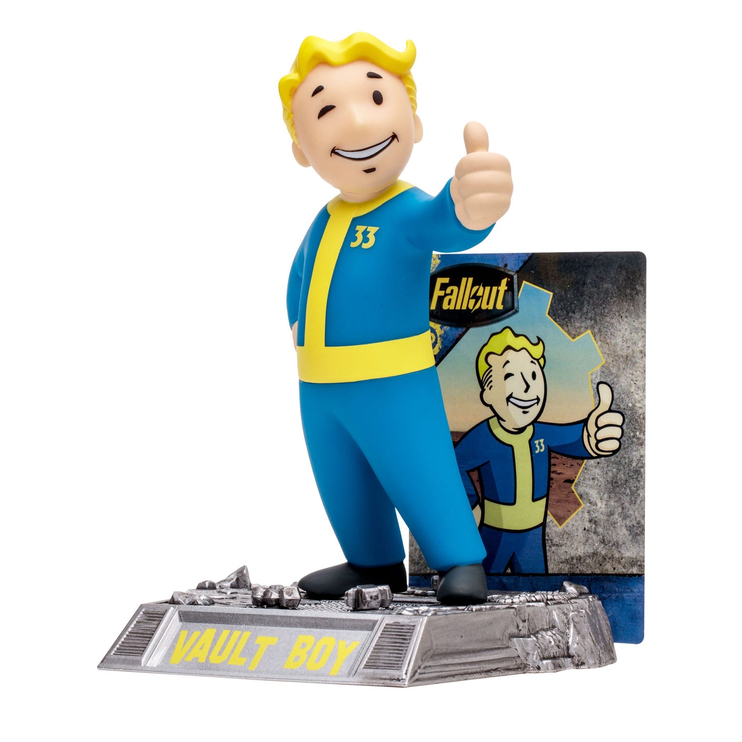 Fallout Movie Maniacs Vault Boy (Gold Label) 15 cm Action Figure