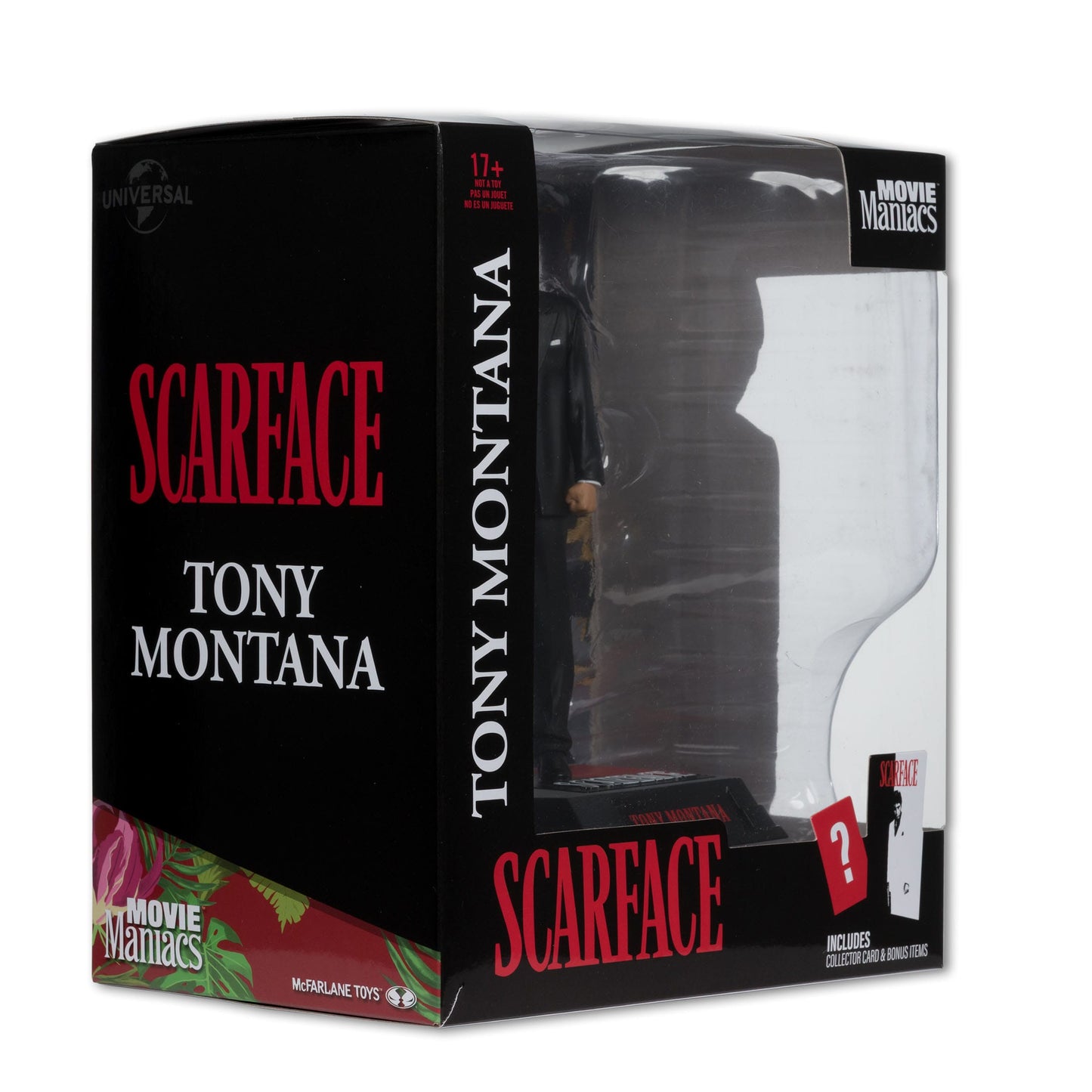 Scarface Movie Maniacs PVC Tony Montana 17 cm Statue