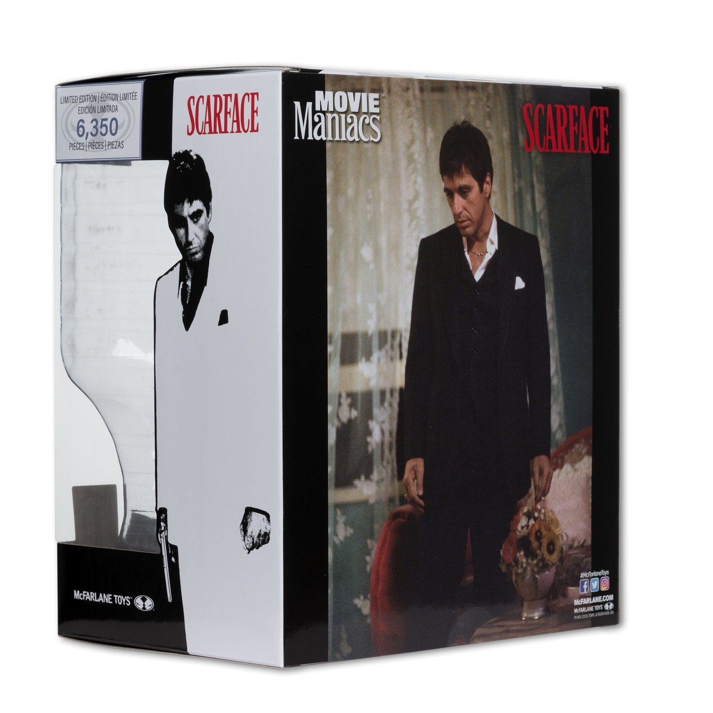 Scarface Movie Maniacs PVC Tony Montana 17 cm Statue