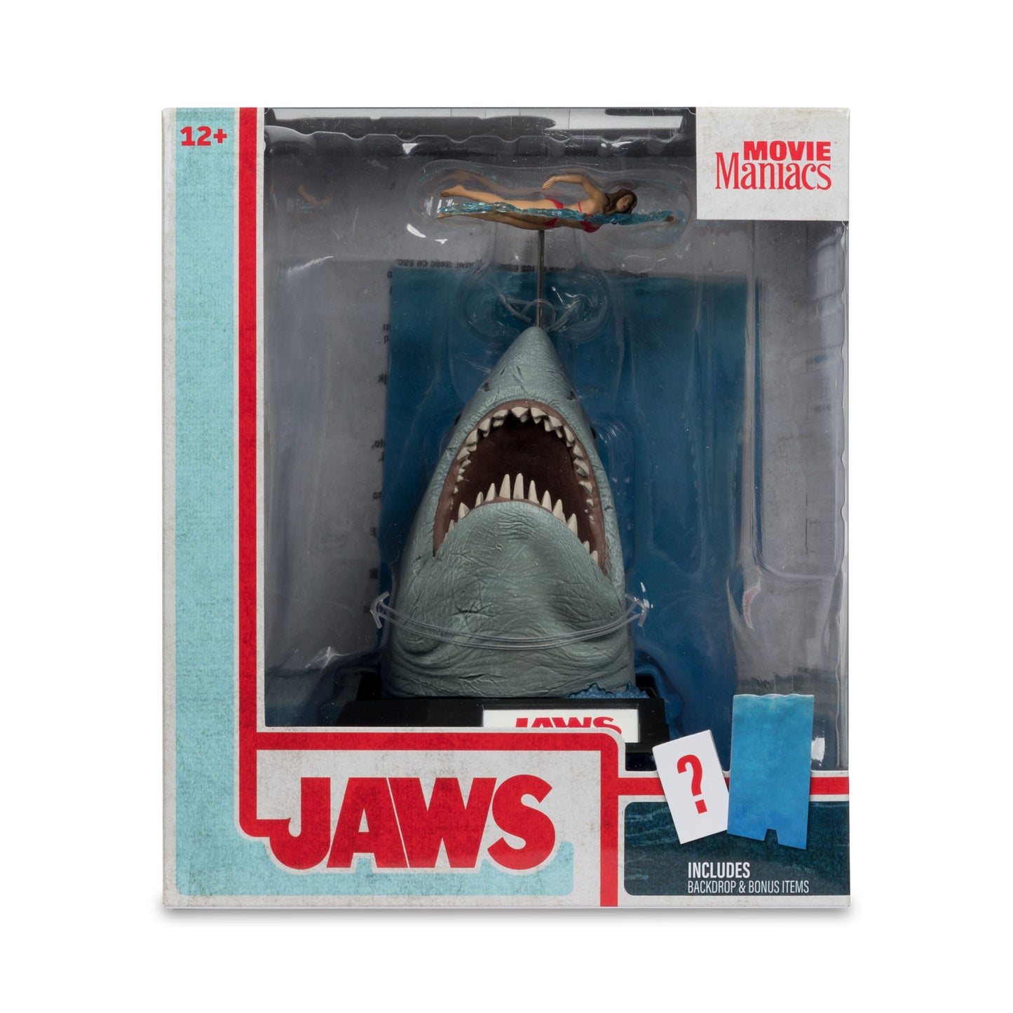 Jaws Movie Maniacs (50th Anniversary) 16 cm Statue