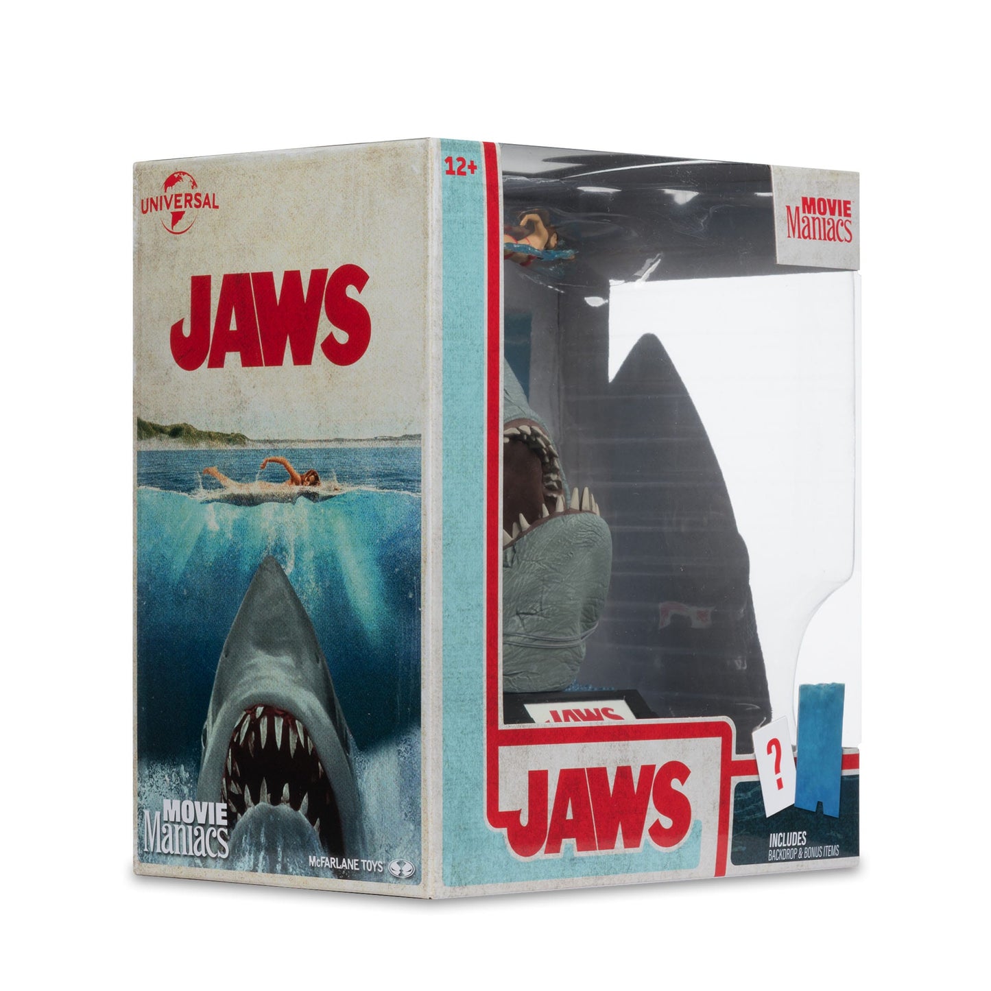 Jaws Movie Maniacs (50th Anniversary) 16 cm Statue