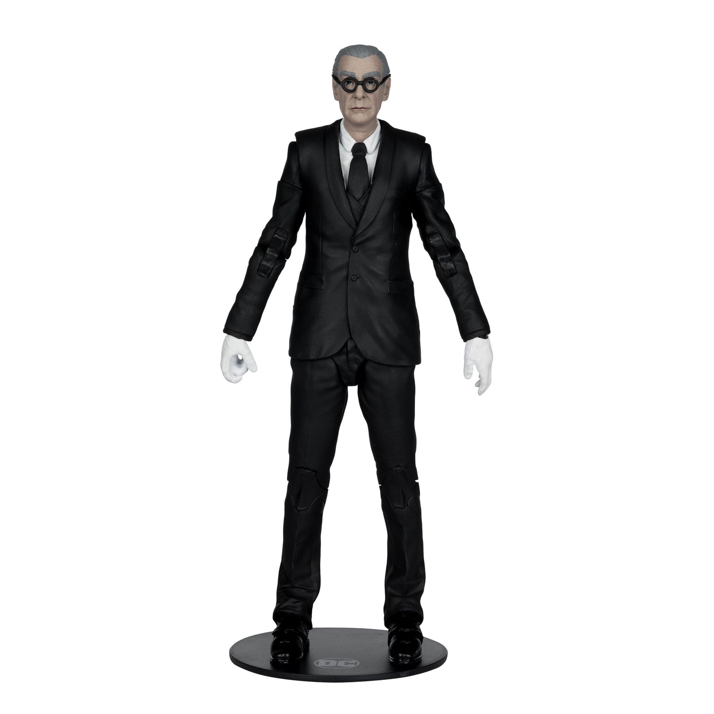 Alfred Pennyworth & Batmobile (Gold Label) 79 cm Batman Forever DC Multiverse Action Figure with Vehicle