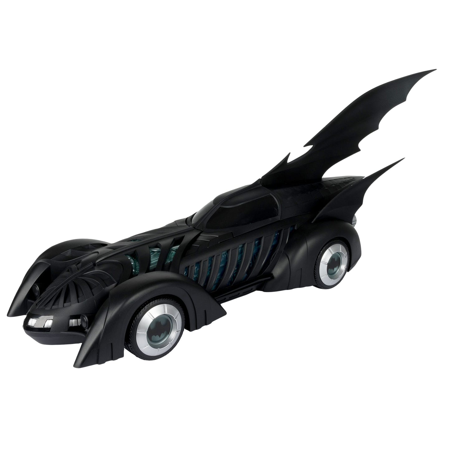 Alfred Pennyworth & Batmobile (Gold Label) 79 cm Batman Forever DC Multiverse Action Figure with Vehicle