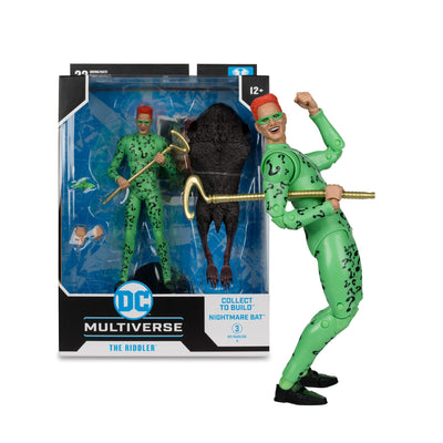 Batman Forever The Riddler (Gold Label) 18 cm DC Build A Megafig Action Figure