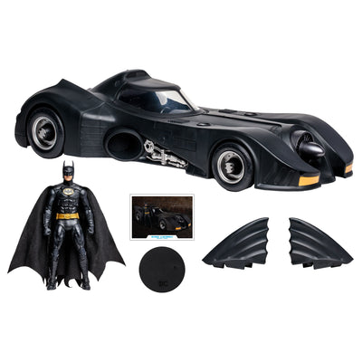 Batman 1989 with Batmobile 18 cm DC Multiverse Veihcle