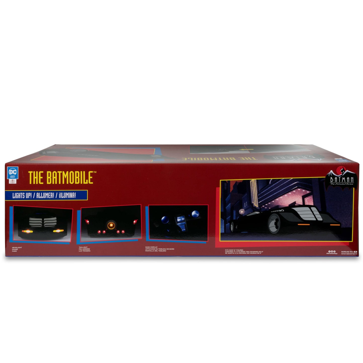 Batmobile The Animated Series | DC Direct BTAS Vehicle Large Batmobile (Figures non incluse) 61 cm