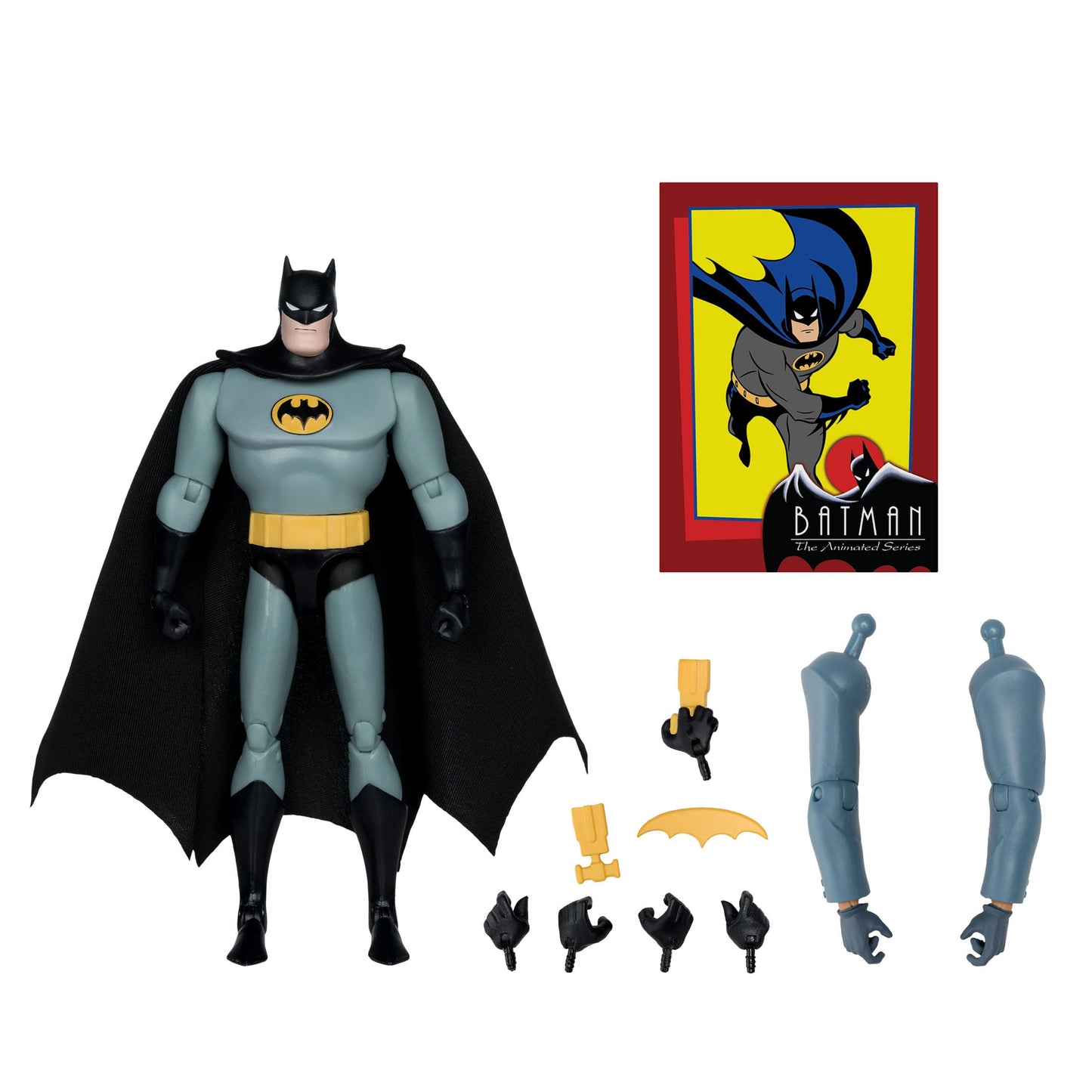Batman: The Animated Series DC Direct Build-A Wave 5 Classic Batman 15 cm Action Figures