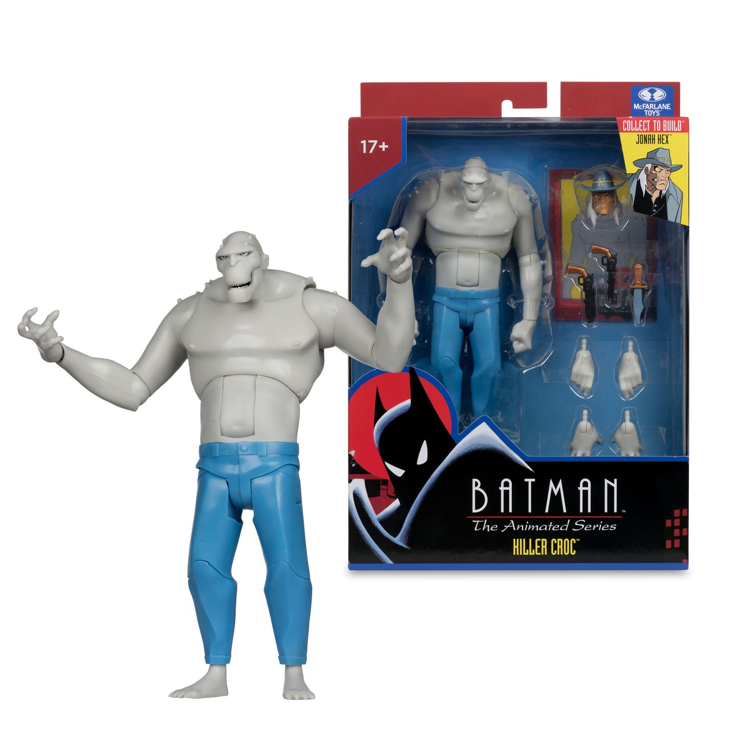 Batman: The Animated Series DC Direct Build-A Wave 5 Killer Croc 15 cm Action Figures