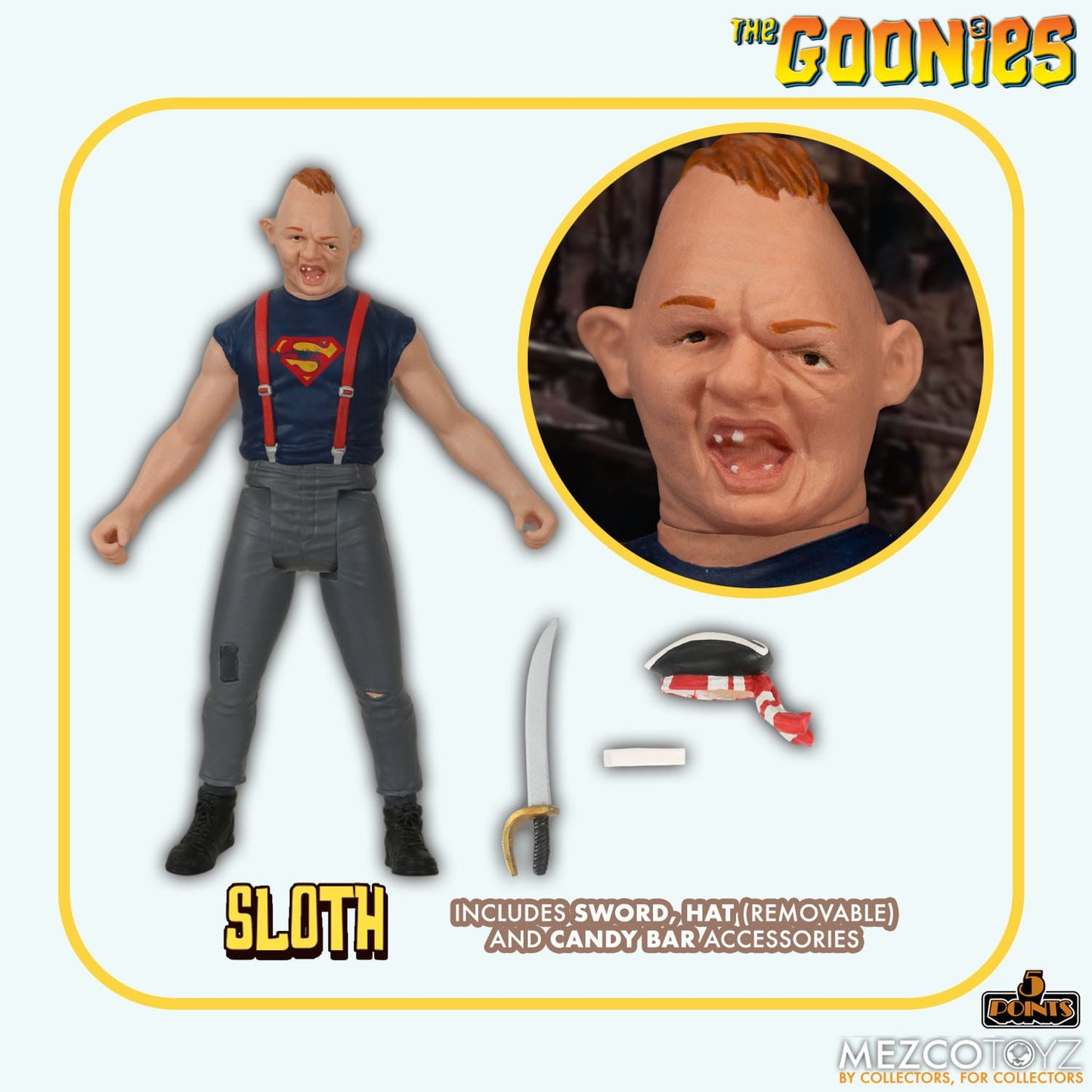 The Goonies 5 Points 9 cm Bundle 5 Action Figures