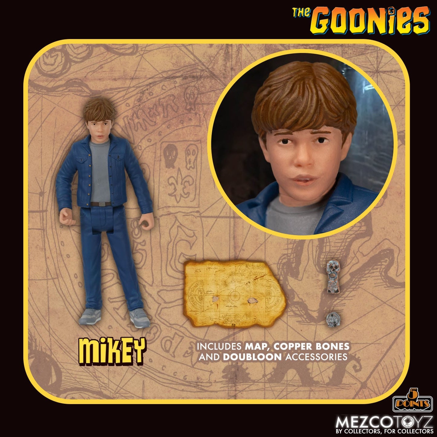 The Goonies 5 Points 9 cm Bundle 5 Action Figures
