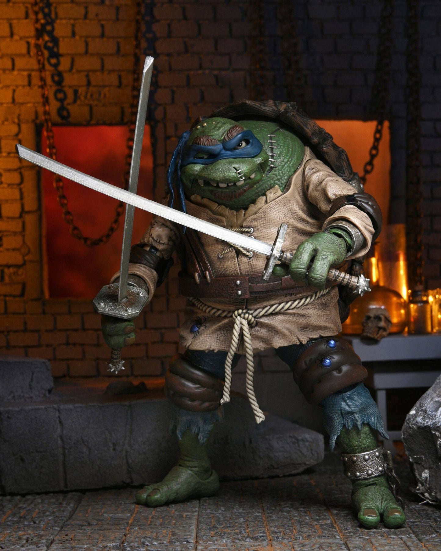 Ultimate Leonardo as The Hunchback Universal Monsters x Teenage Mutant Ninja Turtles