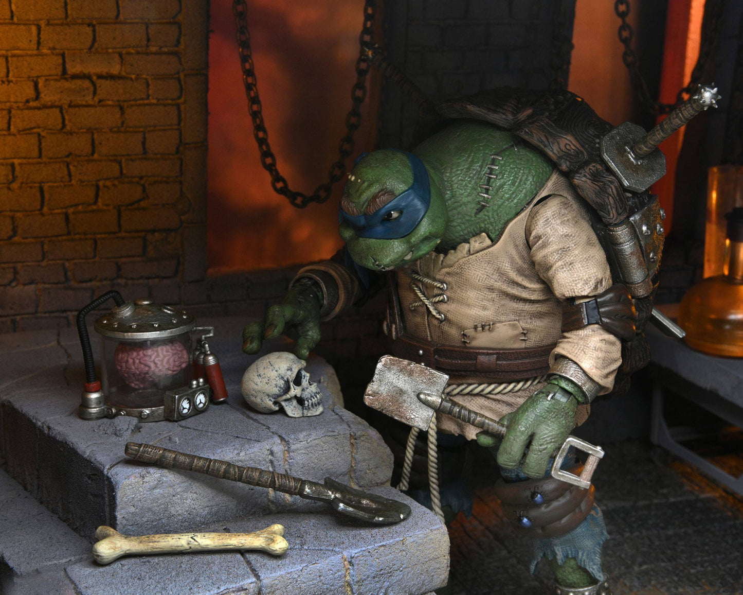 Ultimate Leonardo as The Hunchback Universal Monsters x Teenage Mutant Ninja Turtles