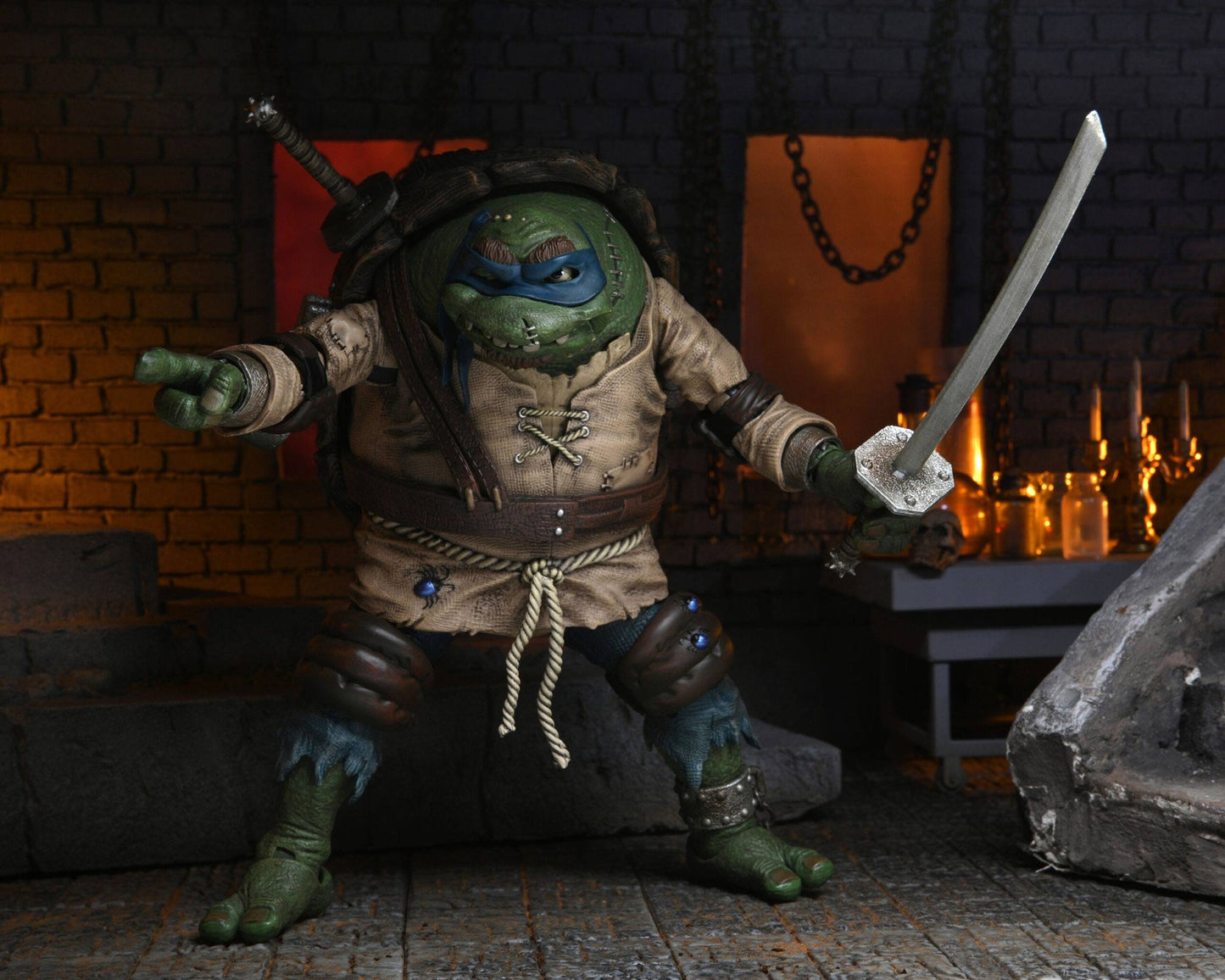 Ultimate Leonardo as The Hunchback Universal Monsters x Teenage Mutant Ninja Turtles