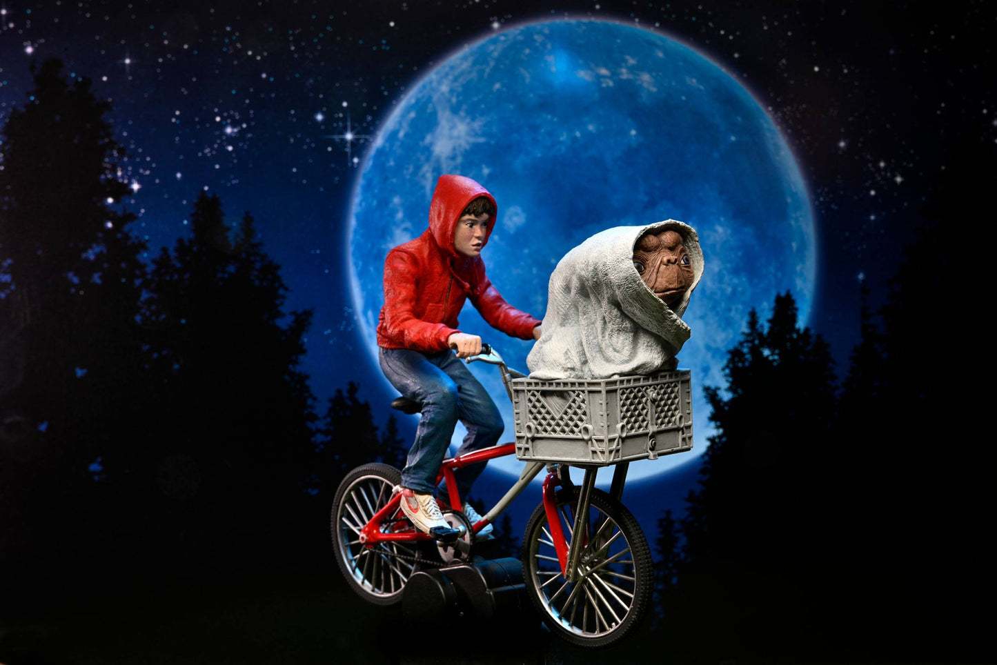 ET the Extra-Terrestrial Elliott &amp; ET Bicycle 13cm