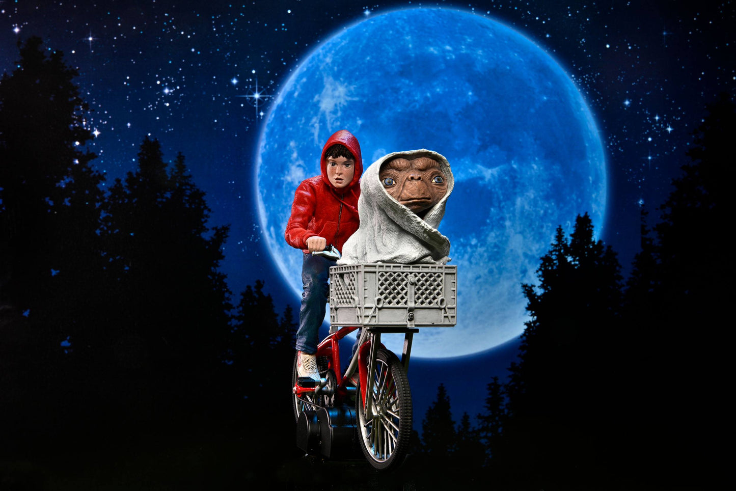 ET the Extra-Terrestrial Elliott &amp; ET Bicycle 13cm