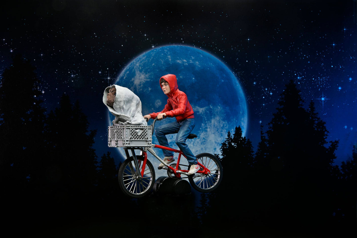 ET the Extra-Terrestrial Elliott &amp; ET Bicycle 13cm