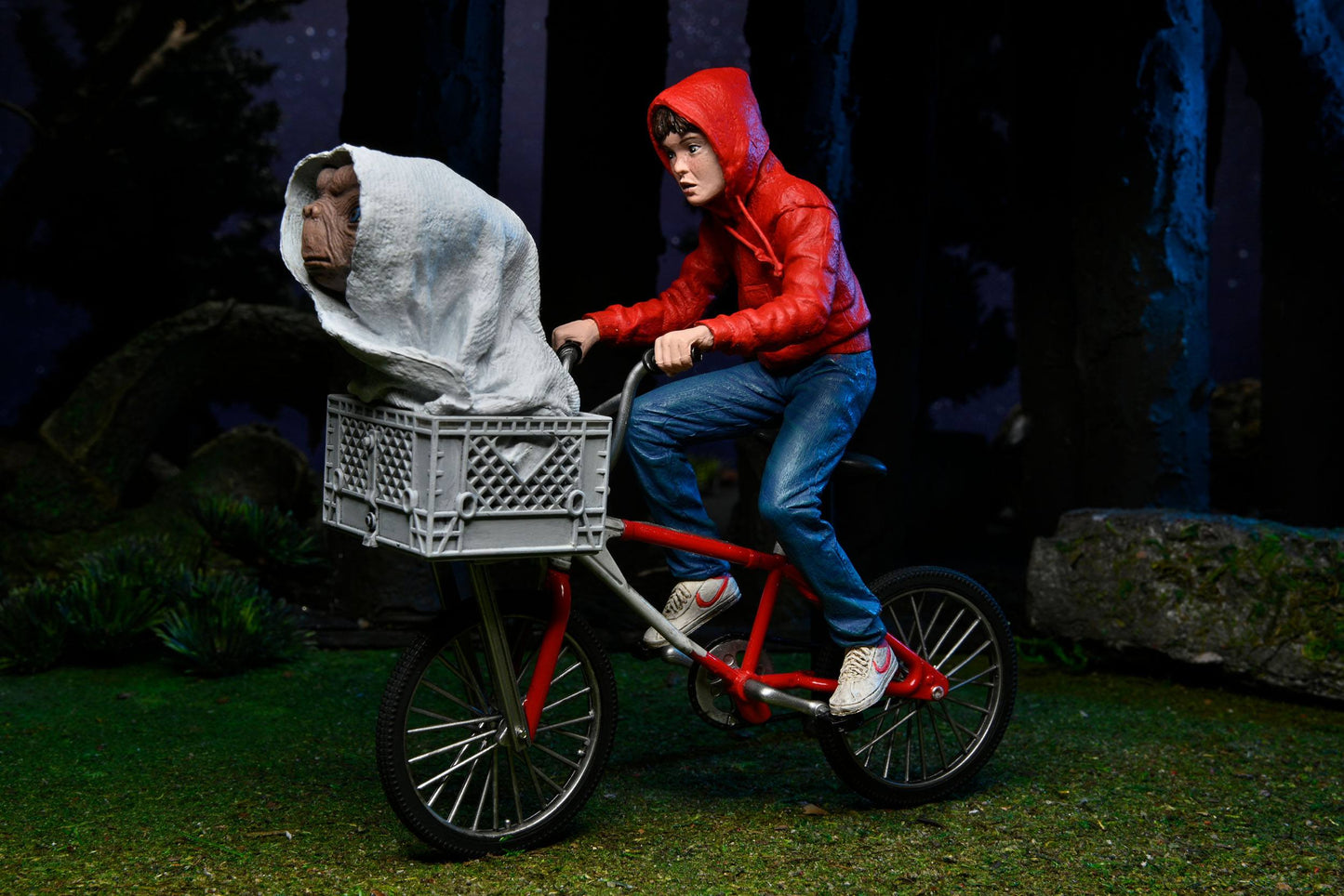 ET the Extra-Terrestrial Elliott &amp; ET Bicycle 13cm