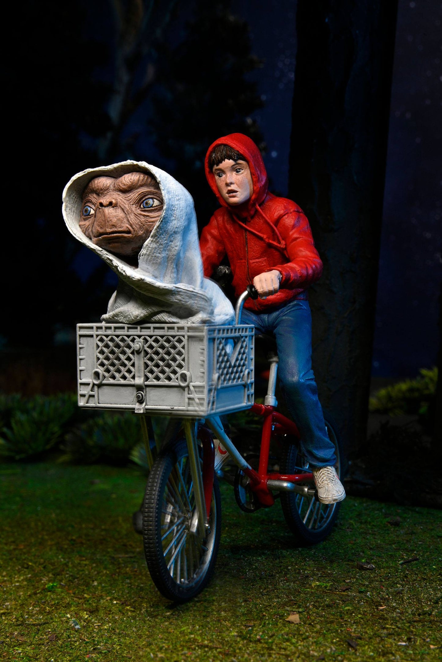 ET the Extra-Terrestrial Elliott &amp; ET Bicycle 13cm