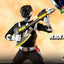 Mighty Morphin Power Rangers FigZero Action Figure 1/6 Black Ranger 30 cm