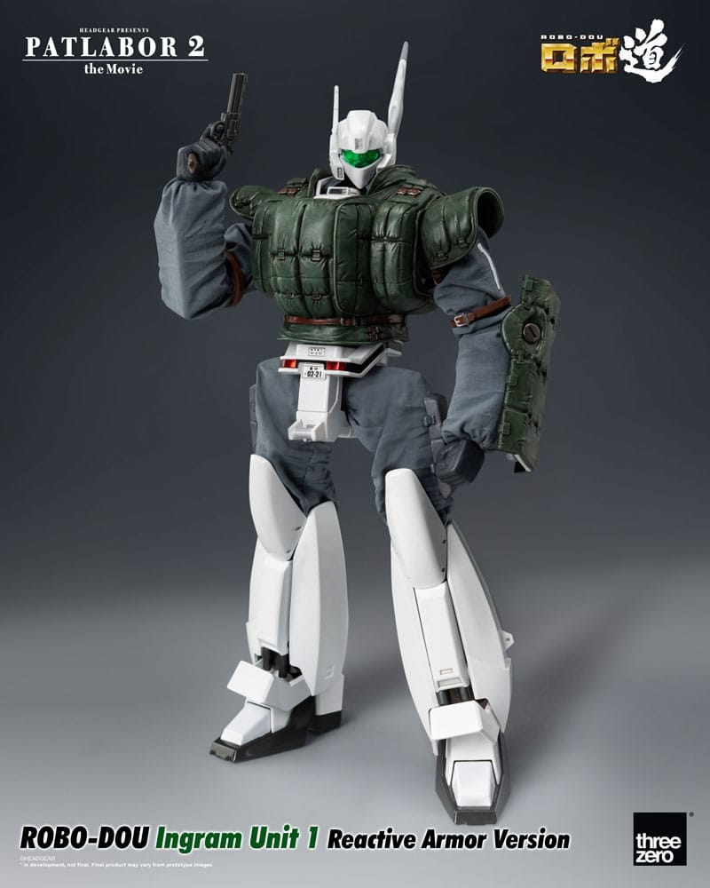 Patlabor 2: The Movie Robo-Dou Action Figure Ingram Unit 1 Reactive Armor Version 23 cm