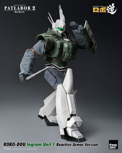 Patlabor 2: The Movie Robo-Dou Action Figure Ingram Unit 1 Reactive Armor Version 23 cm