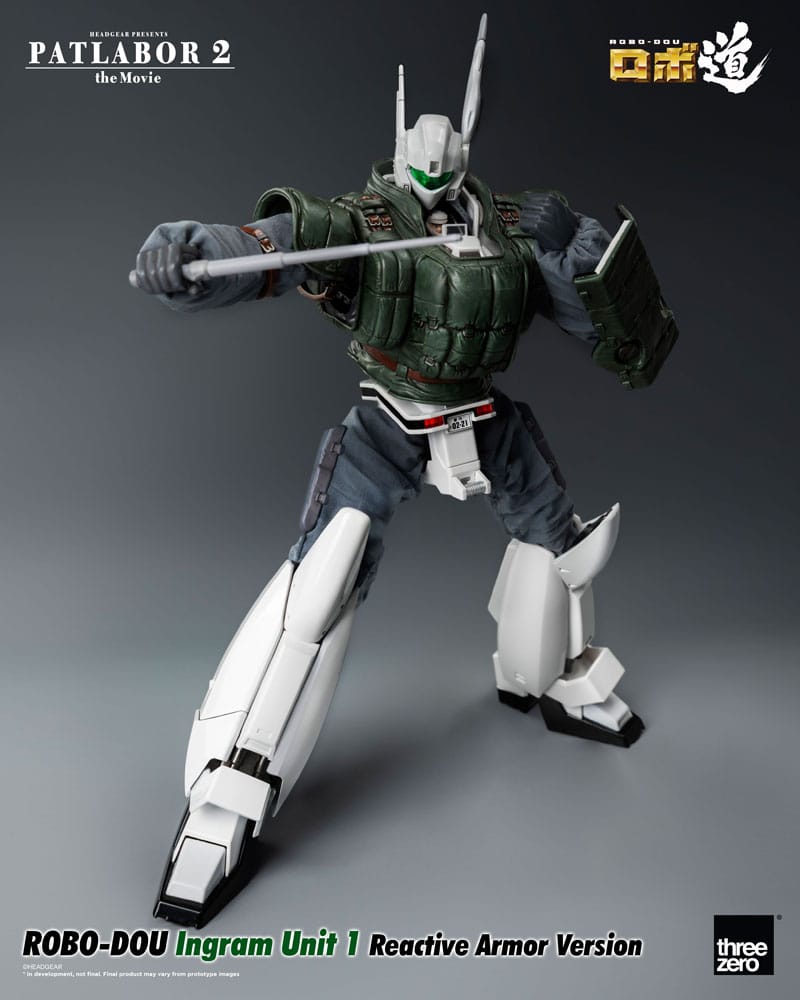 Patlabor 2: The Movie Robo-Dou Action Figure Ingram Unit 1 Reactive Armor Version 23 cm