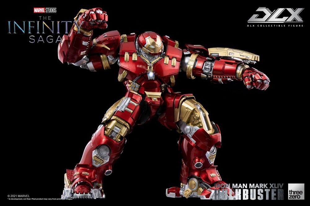 Infinity Saga DLX Action Figure 1/12 Iron Man Mark 44 Hulkbuster 30 cm - Damaged packaging