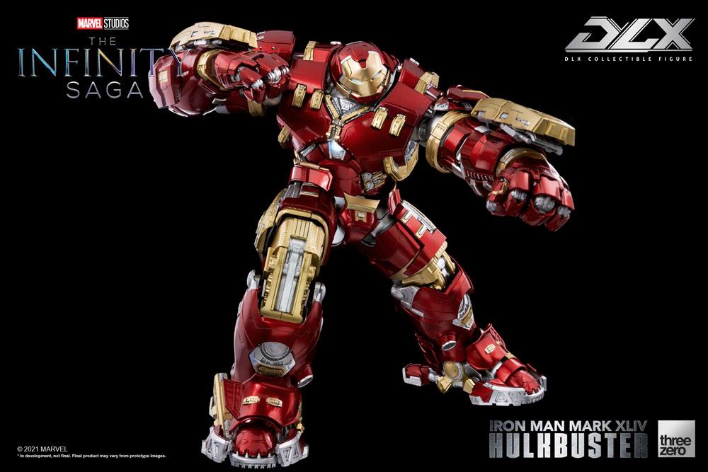 Infinity Saga DLX Action Figure 1/12 Iron Man Mark 44 Hulkbuster 30 cm - Damaged packaging