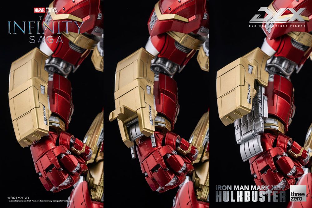 Infinity Saga DLX Action Figure 1/12 Iron Man Mark 44 Hulkbuster 30 cm - Damaged packaging