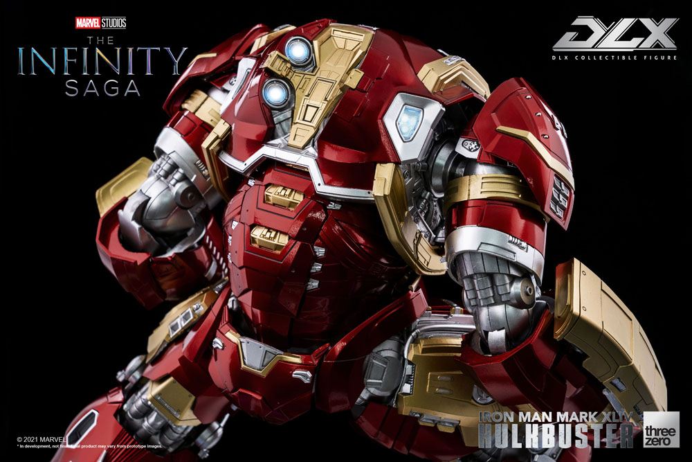 Infinity Saga DLX Action Figure 1/12 Iron Man Mark 44 Hulkbuster 30 cm - Damaged packaging