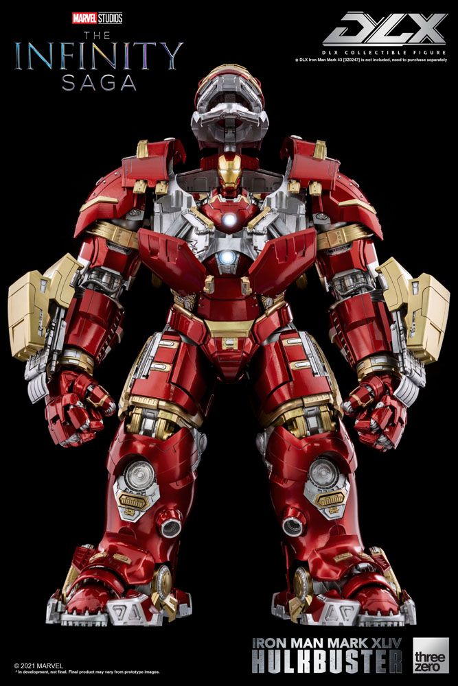 Infinity Saga DLX Action Figure 1/12 Iron Man Mark 44 Hulkbuster 30 cm - Damaged packaging